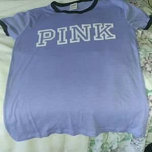 🚫SOLD🚫PINK Victoria’s Secret purple t-shirt